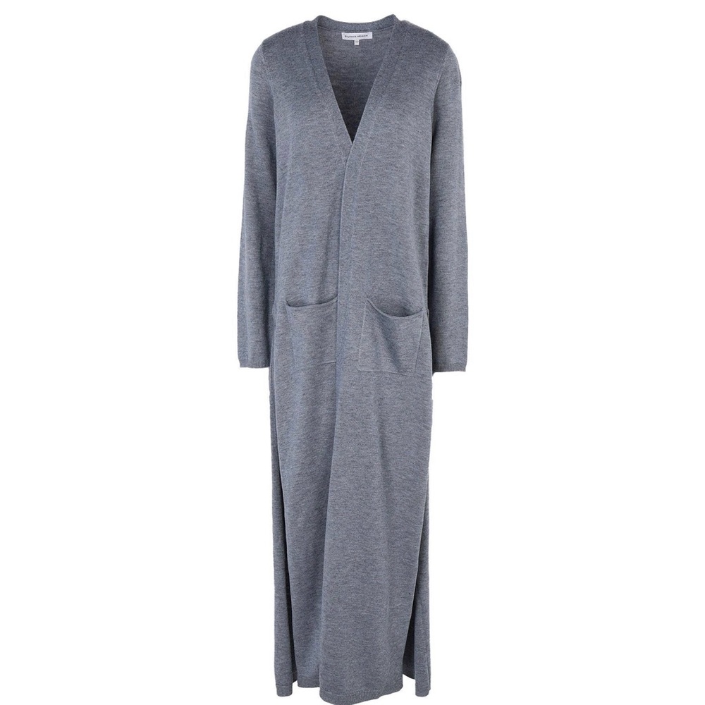 Silvian Heach grey long cardigan size xs